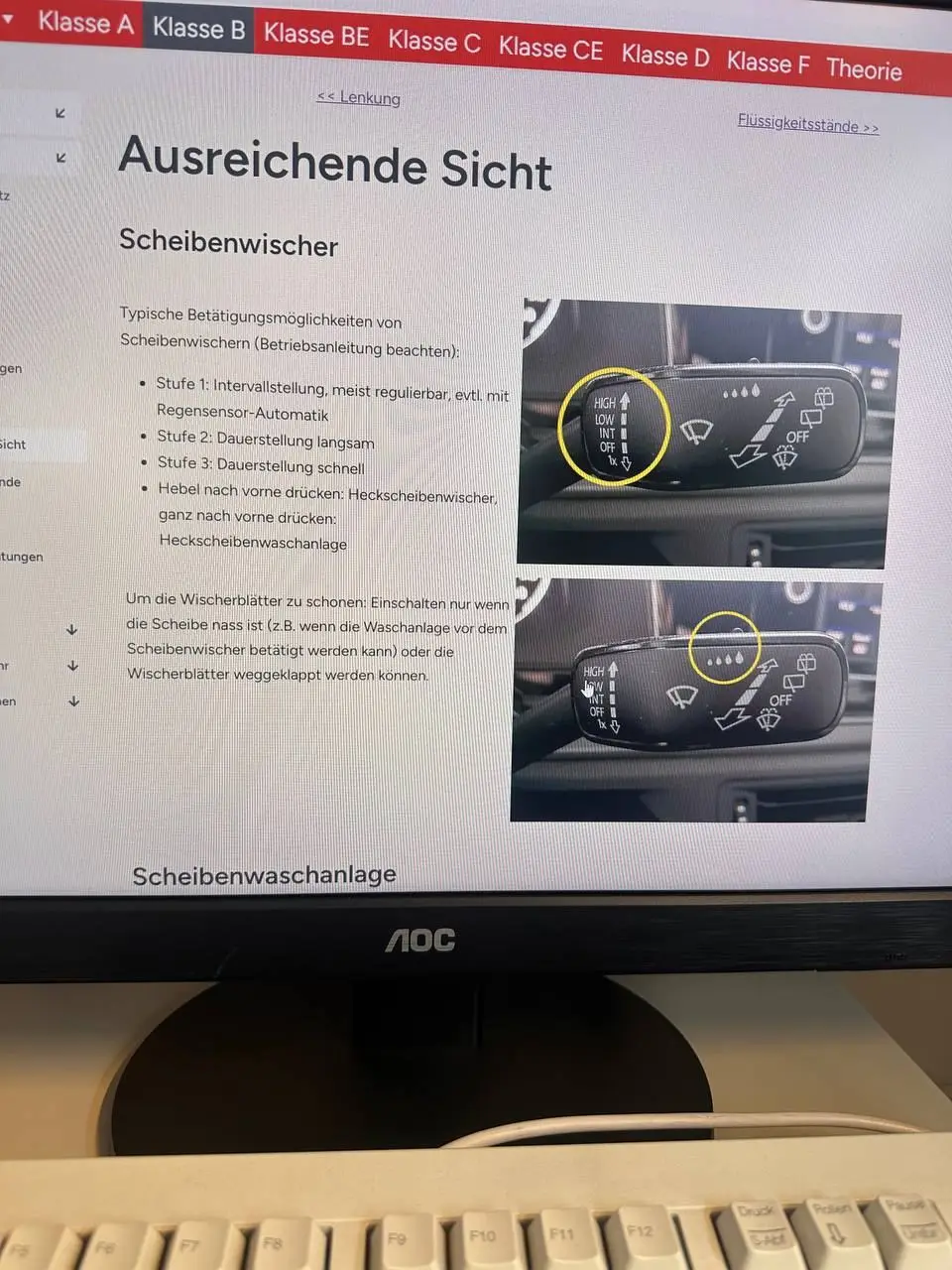 Scheibenwischer