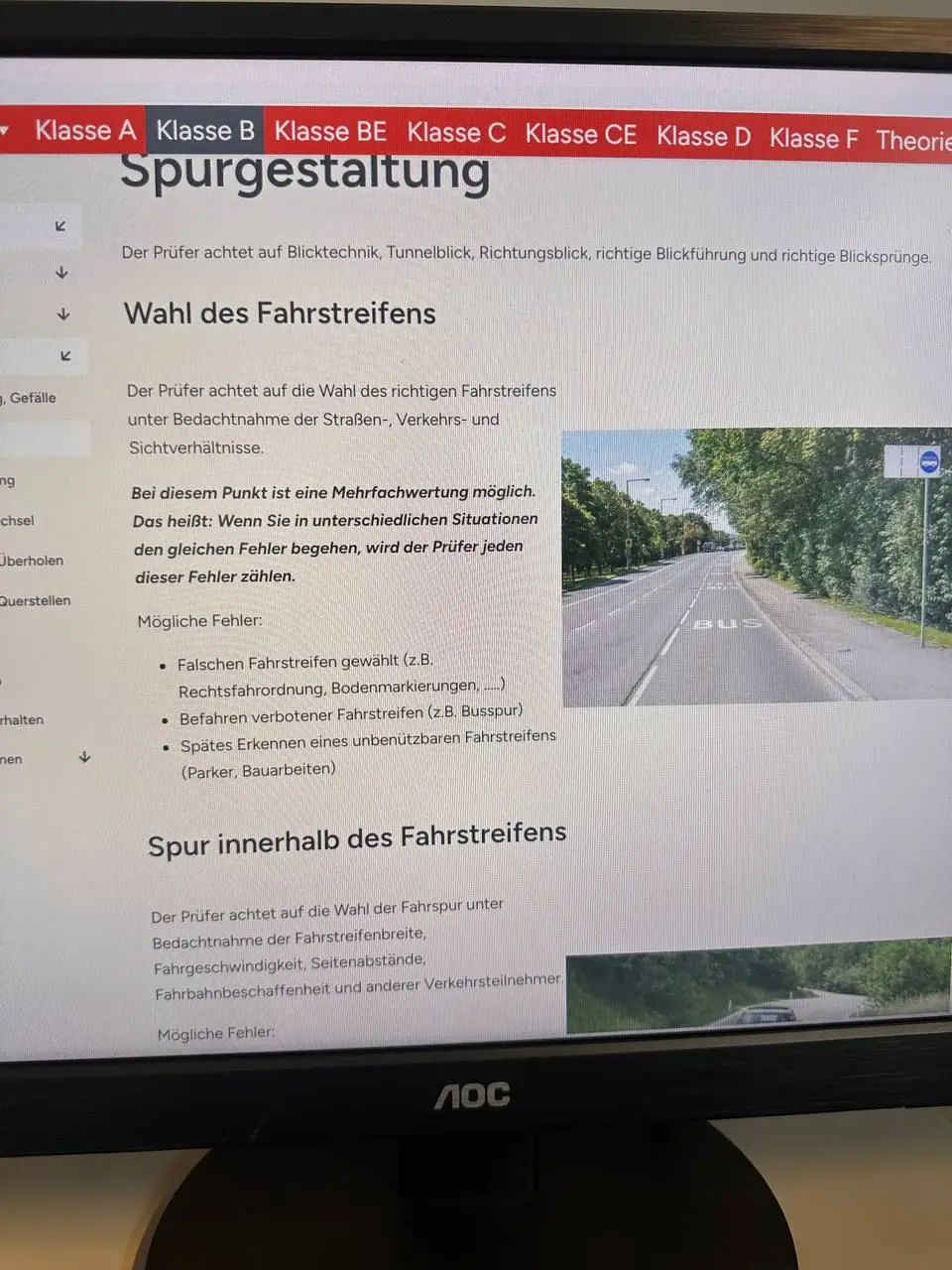 Fahrstreifen
