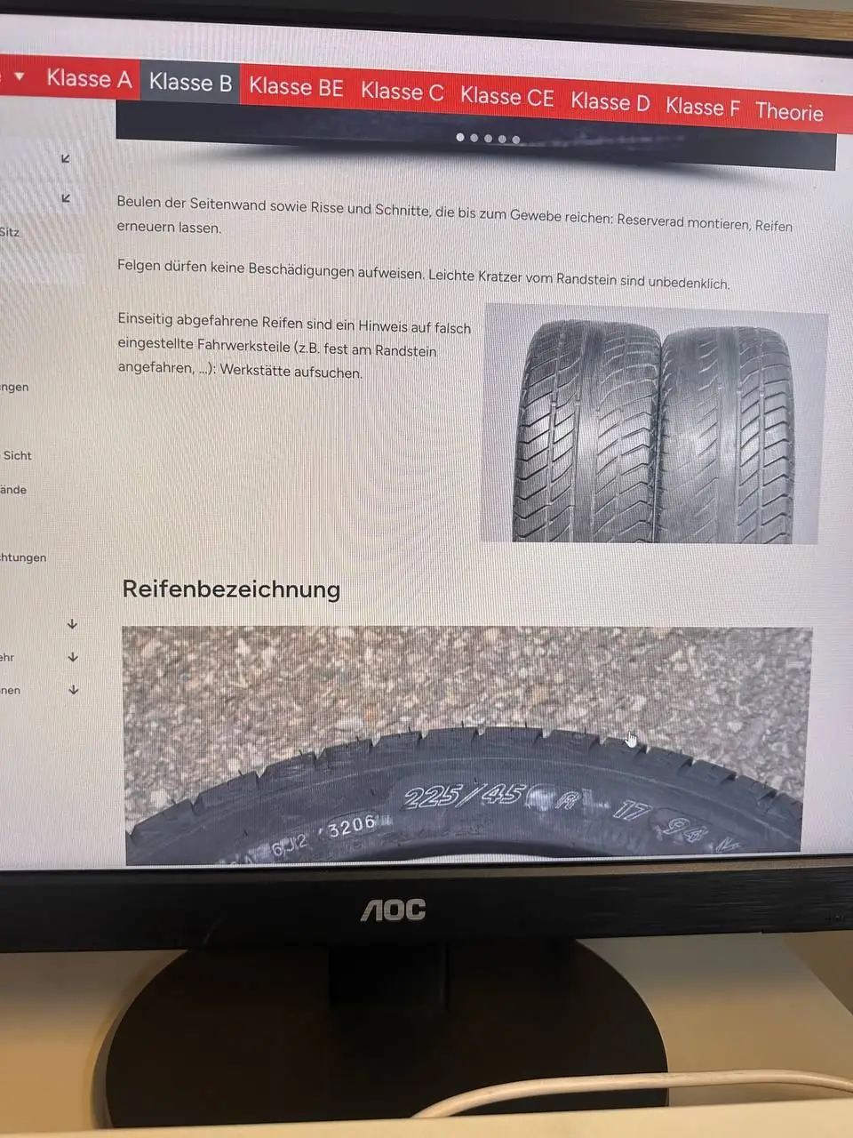 Reifenschaden